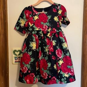 Formal floral Janie & Jack dress. Worn once.